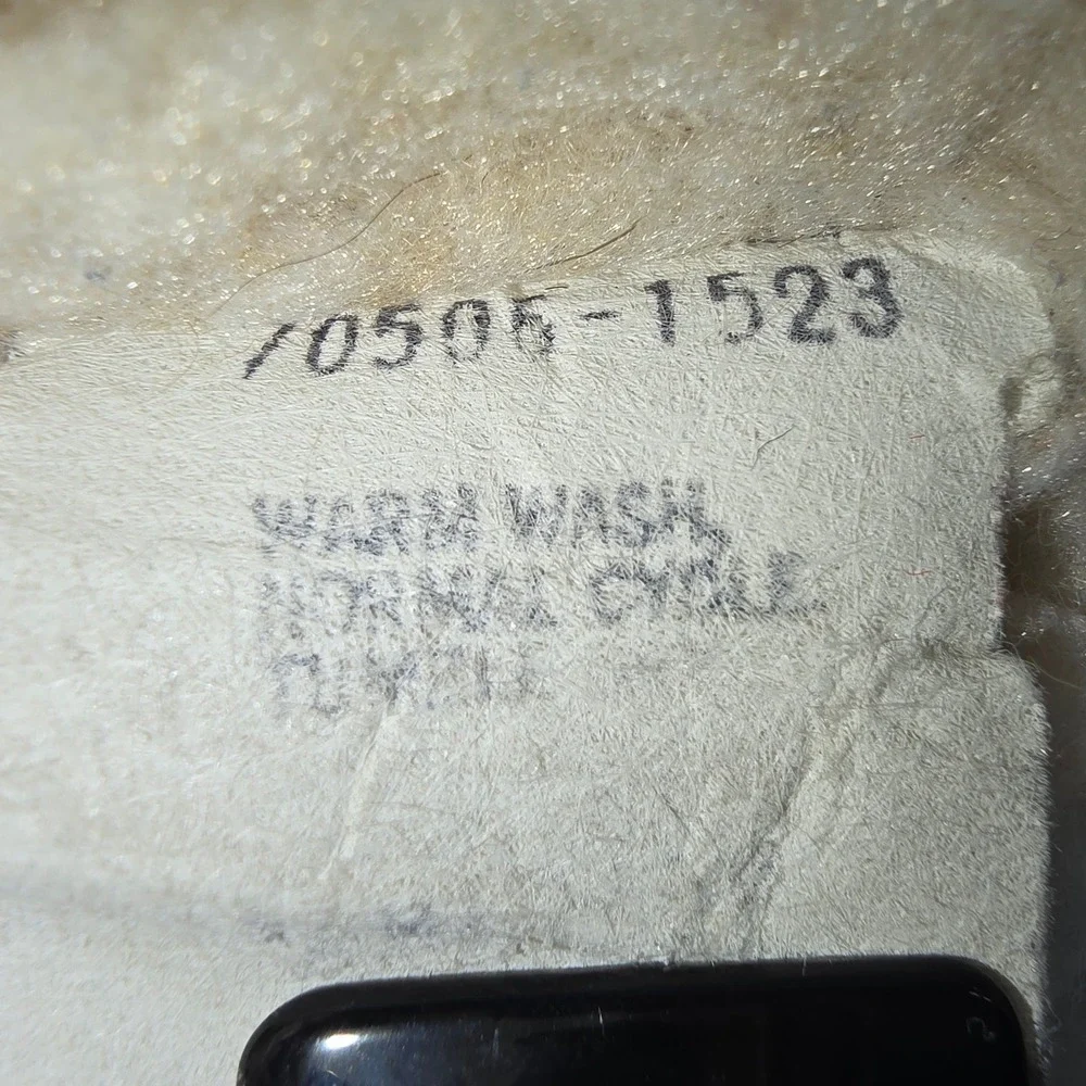 Vintage Levis Beige Corduroy Sherpa Lined Trucker Jacket Mens Large 42 USA 70506 - Picture 3 of 16